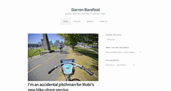 Desktop Screenshot of darrenbarefoot.com